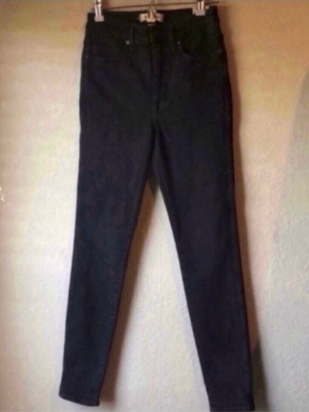 New Madewell Jeans Women’s Black High Rise Skinny Casual Preppy Denim Size 28